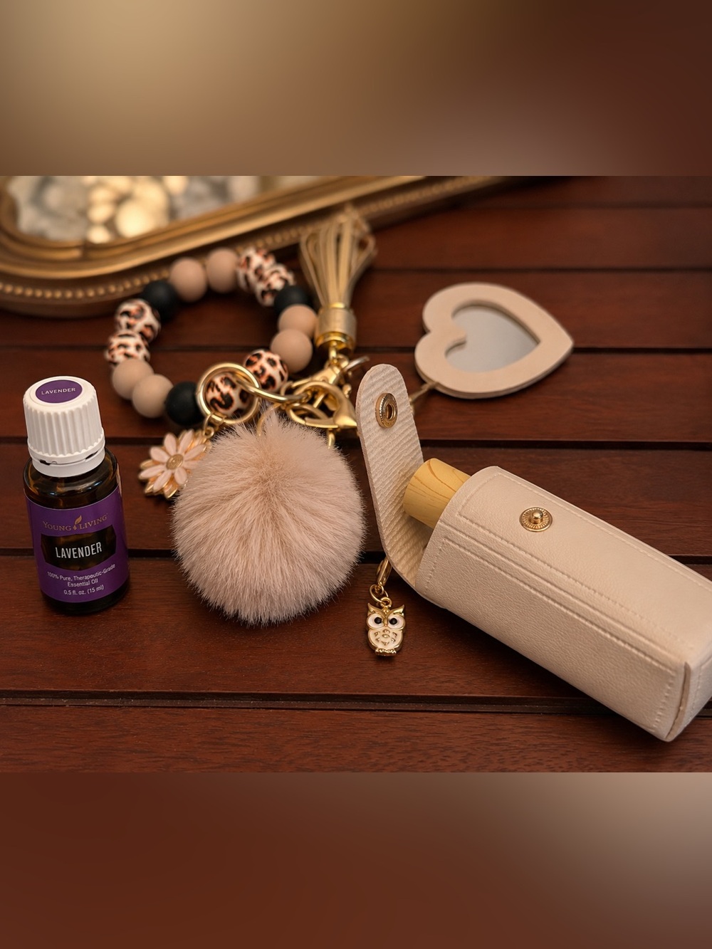 21. NWOT Leopard Luxe Wristlet & Oil Holder | Choose Your Young Living Oil ⭐